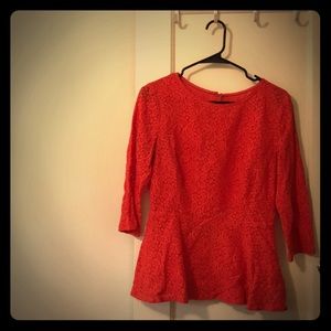 Anthropologie Peplum Top